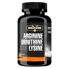 MAXLER, Arginine-Ornithine-Lysine, 100 капс.