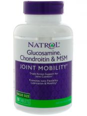 Natrol, Glucosamine Chondroitin MSM, 150 таб.