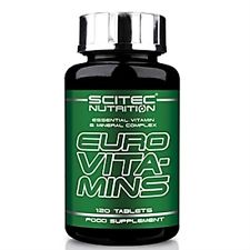 SCITEC NUTRITION, Euro Vita-Mins, 120 таб.