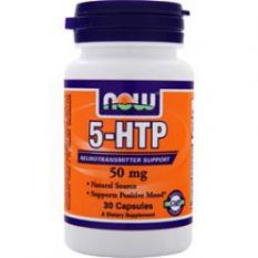 NOW, 5-HTP, 50 мг, 30 капс.