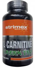 Strimex, L-Carnitine + Gree Tea, 120 капс.