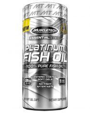 Muscletech, Essential Series, Platinum 100% Omega Fish Oil, 100 гел. капс.