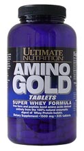 Ultimate Nutrition, Amino Gold 1500 мг, 325 таб.