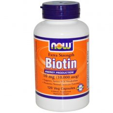 NOW, Biotin 1000 mcg, 100 капс.