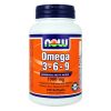 NOW, Omega 3-6-9 1000 мг, 100 гел. капс.