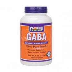 NOW, GABA Pure Powder, 170 г.