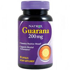 Natrol, Guarana 200 мг, 90 капс.