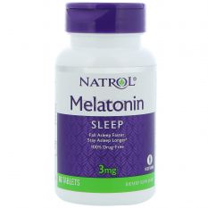 Natrol, Melatonin 3 мг, 60 таб.