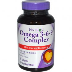 Natrol, Omega 3 -6-9 Complex, 90 капс.