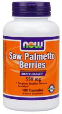 NOW, Saw Palmetto 550 мг,100 капс.