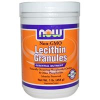 NOW, Lecithin Gran Non-GMO, 450 г.