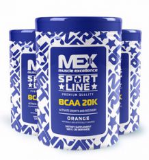 Mex Nutrition, BCAA 20K 8:1:1, 520 г.