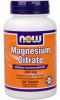 NOW, Magnesium Citrate 200 мг,100 таб.
