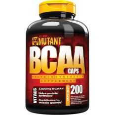 Mutant, Mutant BCAA, 200 капс.