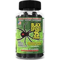 Cloma Pharma, Black Spider, 100 капс.