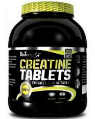 BioTech, Creatine tablet, 200 жеват. таб.