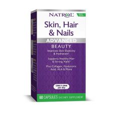 NATROL, Skin Hair Nails, 60 капс.