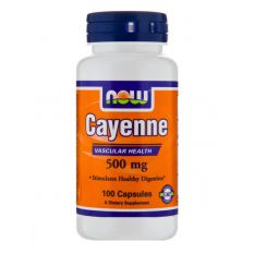 NOW, Cayenne 500 мг, 100 капс.