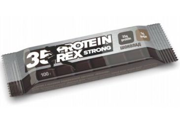 Protein Rex, Strong Протеиновый батончик, 100 г.