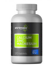 Strimex, Calcium-Zink-Magnesium, 120 таб.