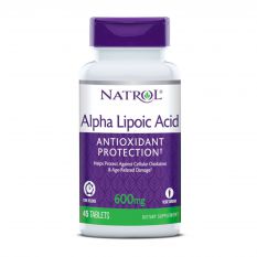 Natrol, Alpha Lipoic Acid 600 мг, 45 таб.