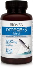 BIOVEA, Omega 3 1200 мг, 100 гел. капс.