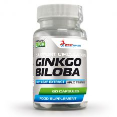 WestPharm, Ginkgo Biloba (60капс/60мг.)