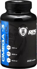 RPS, Omega  fish oil, 200 капс. по 600 мг.