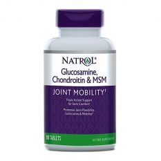 Natrol, Glucosamine Chondroitin MSM, 90 таб.