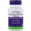 Natrol, Cinnamon, Chromium & Biotin, 60 таб.