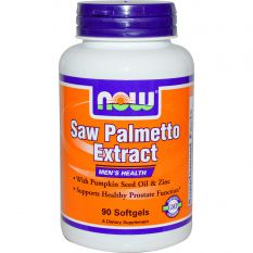 NOW, Saw Palmetto Extract, 90 гел. капс.