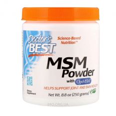 DOCTORS BEST, MSM Powder, 250 г.