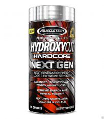 Muscle Tech, Hydroxycut Hardcore NEXT GEN, 100 капс.