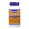 NOW, GINKGO BILOBA 60 мг. 60 капс.