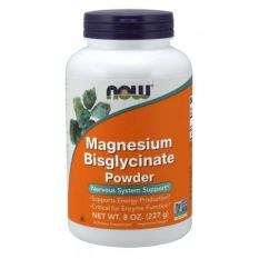 Now, Magnesium Bisglycinate Powder, 227 г.