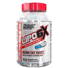 Nutrex, Lipo-6X, 60 капс.