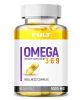 CULT,  Omega-3-6-9 1000 мг. 90 капс.