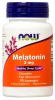 NOW, MELATONIN 3 мг. 90 жев. таб.