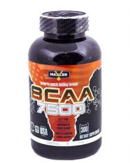 MAXLER, BCAA 7500, 300 капс.