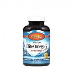 Carlson Labs, Elite Omega-3 1600 мг (Поймано в диких условиях) 90 капс.