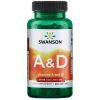 Swanson, Vitamin A & D, 250 гел. капс.