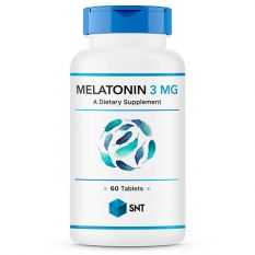 SNT, Melatonin 3 мг,  60 таб.