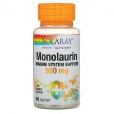 Solaray, Monolaurin 500 мг, 60 капс.