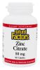 Natural Factors, Zinc Citrate 50 мг, 90 таб.