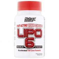 Nutrex, Lipo-6, 60 капс.