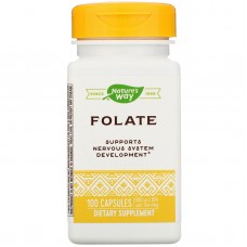 Nature's Way, Folate, 800 mcg, 100 капс.