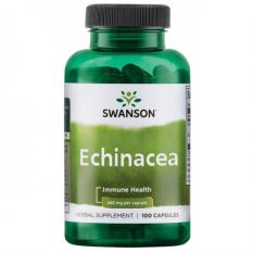 Swanson, Echinacea 400 мг, 100 капс.
