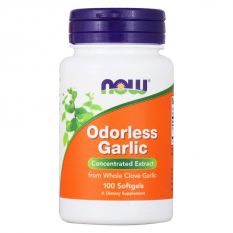 NOW, Odorless Garlic Orig, 100 гел. капс.