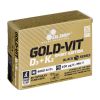 Olimp Labs, Gold-Vit D3+K2 2000IU, 60 капс.