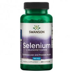 Swanson, Selenium 100 mcg, 200 капс.